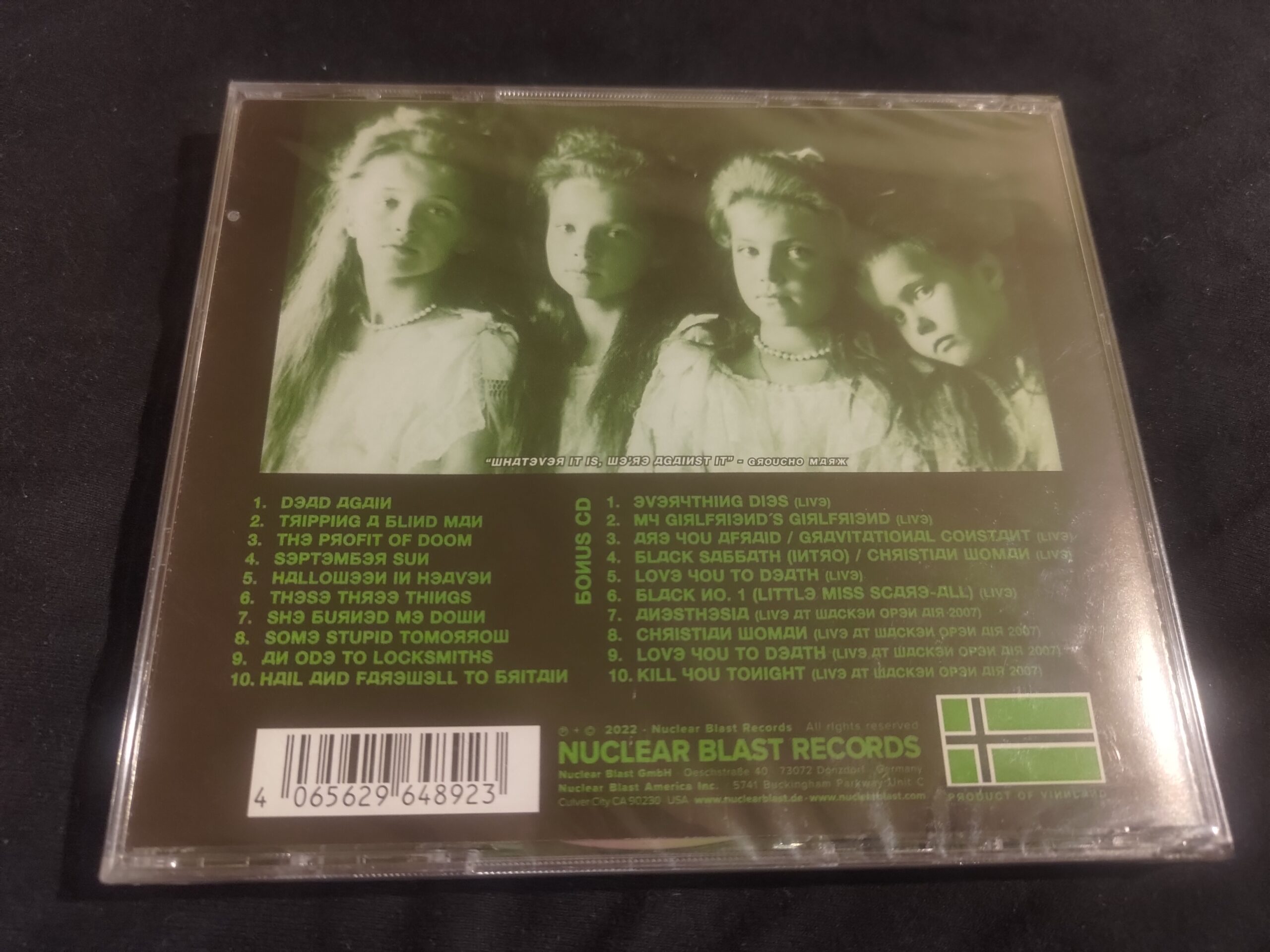 Type O Negative — Dead Again — изображение 3