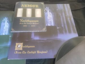 Abigor — Nachthymnen (from The Twilight Kingdom) [LP + CD]